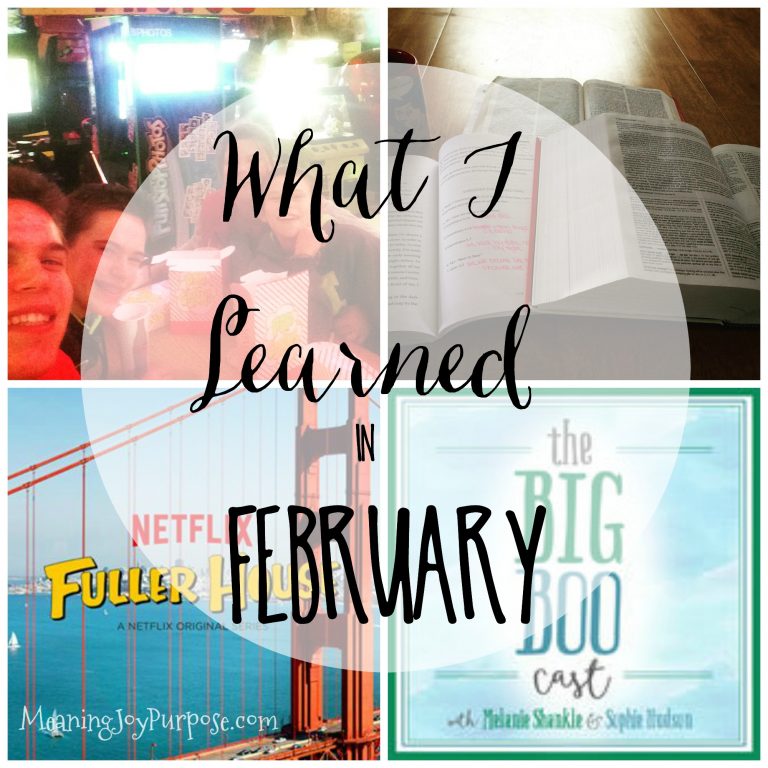 What I Learned in February 2016