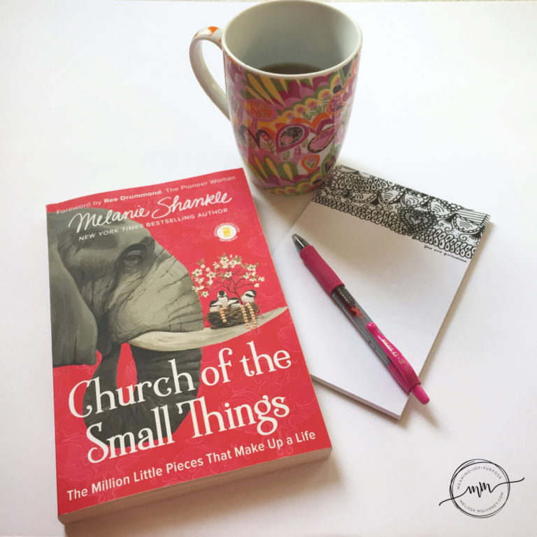 Church of the Small Things flat lay